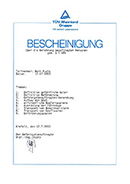 TÜV Rheinland Zertifikat Gefahrgüter 1993 (PDF)