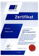 SABA Zertifikat Verfugungsbetrieb 2017 (PDF)